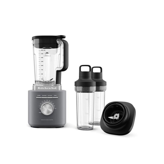 KitchenAid® Pure Power Blender with 2 Personal Blending Jars KSB2078DG