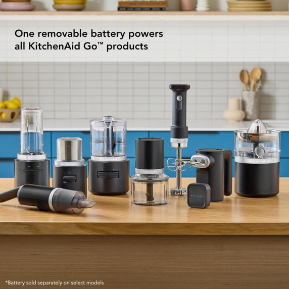 KitchenAid Go™ Cordless Citrus Juicer - battery sold separately KCJR160BM