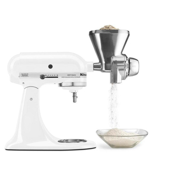 Kitchenaid® All Metal Grain Mill Attachment KGM
