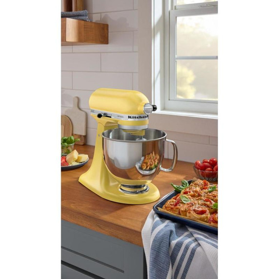 Kitchenaid® Artisan® Series 5 Quart Tilt-Head Stand Mixer KSM150PSBT