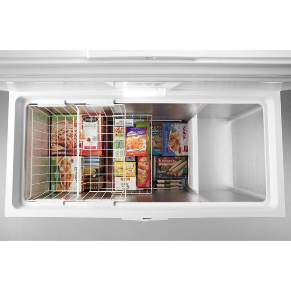 Whirlpool® 16 Cu. Ft. Chest Freezer with Shelves WZC5216LW Whirlpool® 16 Cu. Ft. Chest Freezer with Shelves WZC5216LW