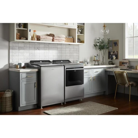 Whirlpool® 7.4 cu. ft. Top Load Gas Dryer with Advanced Moisture Sensing WGD8127LC