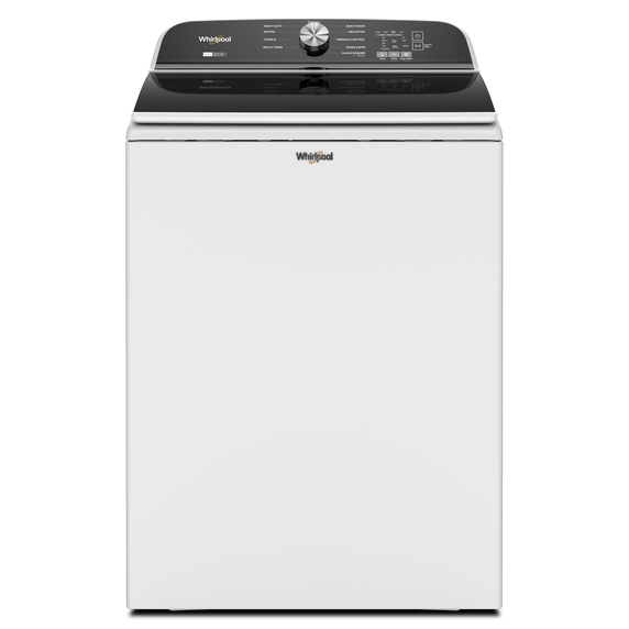 Whirlpool® 6.0-6.1 Cu. Ft. I.E.C. Top Load Washer with Removable Agitator WTW6157PW