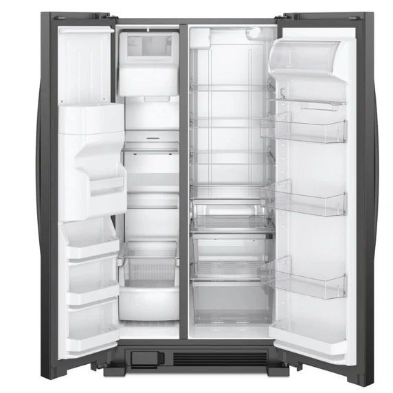 Whirlpool® 33-inch Wide Side-by-Side Refrigerator - 21 cu. ft. WRS321SDHB