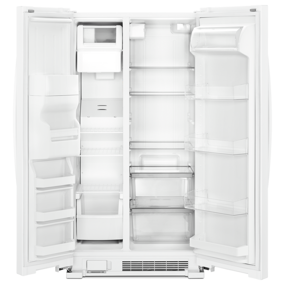 Whirlpool® 36-inch Wide Side-by-Side Refrigerator - 25 cu. ft. WRS335SDHW