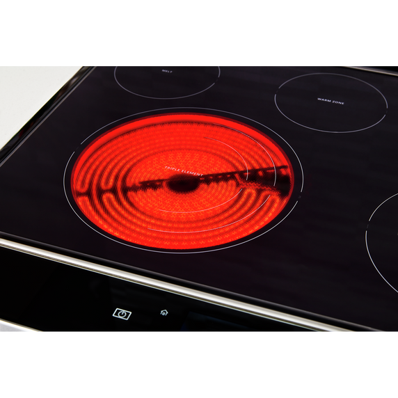 Whirlpool® 6.4 Cu. Ft. Smart Contemporary Handle Slide-in Electric Range with Frozen Bake™ Technology YWEEA25H0HZ