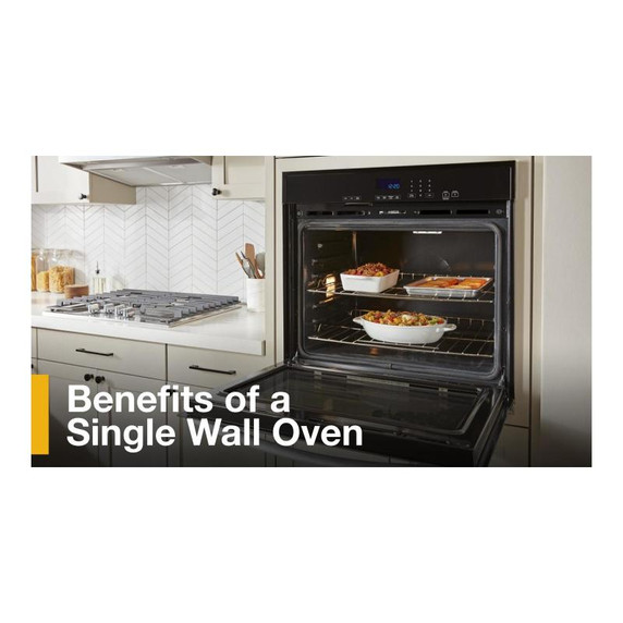 Whirlpool® 4.3 Cu. Ft. Single Self-Cleaning Wall Oven WOES3027LS
