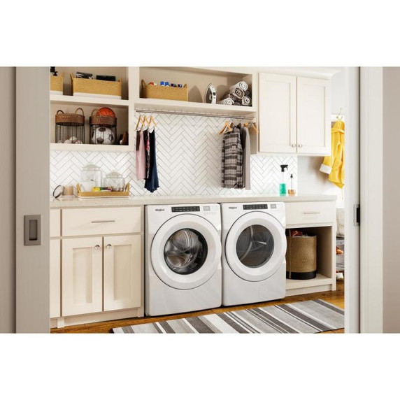 Whirlpool® 7.4 cu.ft Front Load Heat Pump Dryer with Intiutitive Touch Controls, Advanced Moisture Sensing YWHD560CHW