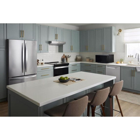 Whirlpool® 24” Stainless Steel Dishwasher with AI Intelligent Wash and Tall Top Rack WDT740SALZ