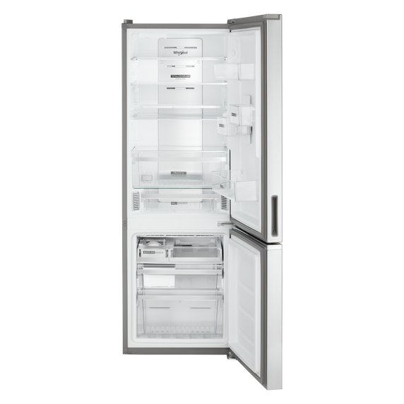 Whirlpool® 24-inch Wide Bottom-Freezer Refrigerator - 12.9 cu. ft. WRB543CMJZ