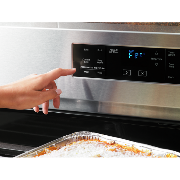 Whirlpool® 5.8 cu. ft. Freestanding Gas Range with Frozen Bake™ Technology WFG775H0HZ