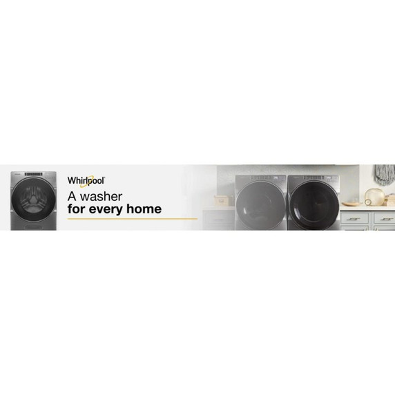 Whirlpool® 5.8 cu. ft. I.E.C. Front Load Washer with Load & Go™ XL Dispenser WFW8620HC