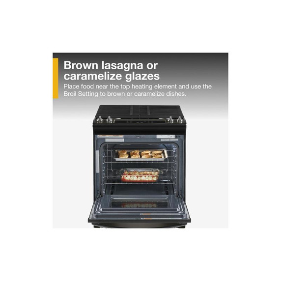 5.0 Cu. Ft. Whirlpool® Gas Range with Frozen Bake™ Technology WEG515S0LV 5.0 Cu. Ft. Whirlpool® Gas Range with Frozen Bake™ Technology WEG515S0LV