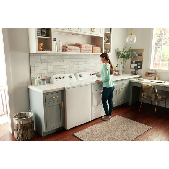 Whirlpool® 7.0 cu. ft. Top Load Electric Dryer with AutoDry™ Drying System YWED4850HW