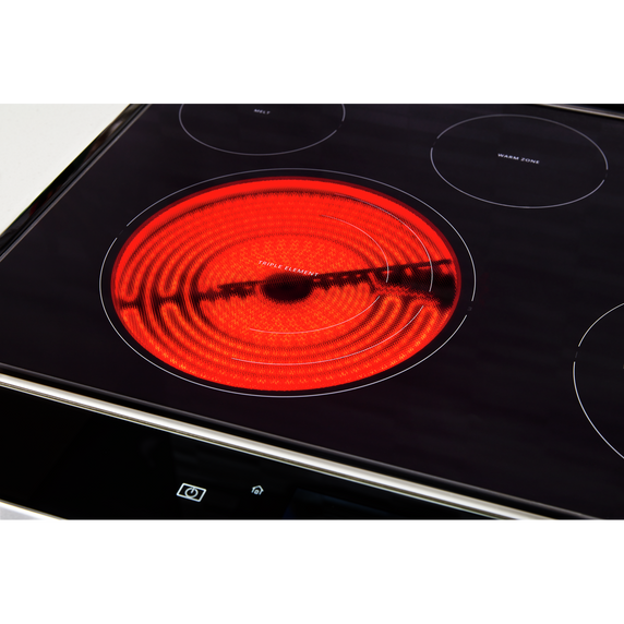 Whirlpool® 6.4 cu. ft. Smart Slide-in Electric Range with Air Fry, when Connected YWEE750H0HW