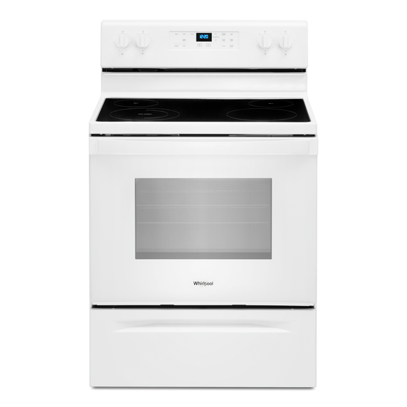 Whirlpool® 5.3 cu. ft. Electric Range with Frozen Bake™ Technology YWFE515S0JW