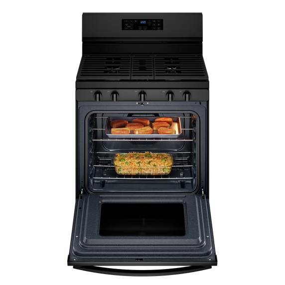 5.0 Cu. Ft. Whirlpool® Gas 5-in-1 Air Fry Oven WFG550S0LB