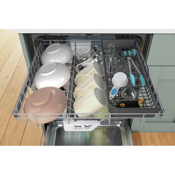 Whirlpool® Fingerprint Resistant Quiet Dishwasher with 3rd Rack & Large Capacity WDTA80SAKZ