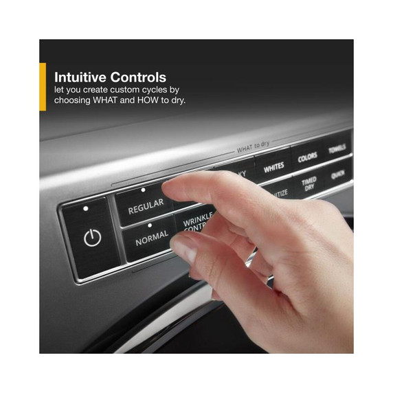 Whirlpool® 7.4 cu. ft. Front Load Gas Dryer with Steam Cycles WGD8620HC