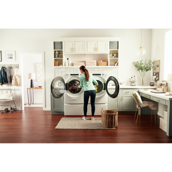 Whirlpool® 7.4 cu. ft. Front Load Electric Dryer with Intuitive Touch Controls YWED5620HW