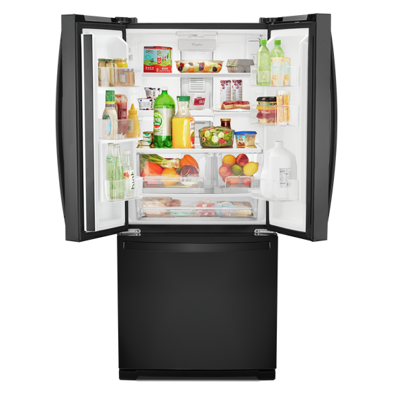 Whirlpool® 30-inch Wide French Door Refrigerator - 20 cu. ft. WRF560SEHB