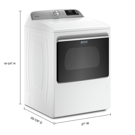 Maytag® Smart Top Load Gas Dryer with Extra Power - 7.4 cu. ft. MGD6230HW