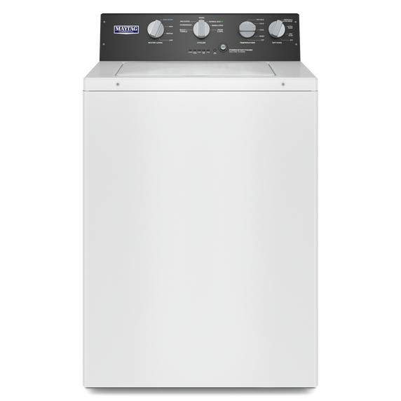 Maytag® Commercial-Grade Residential Agitator Washer - 4.0 cu. ft (I.E.C.) MVWP586GW