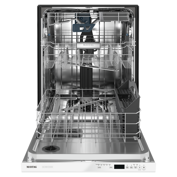 Maytag® Top control dishwasher with Third Level Rack and Dual Power Filtration MDB8959SKW