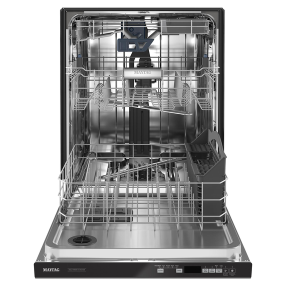 Maytag® Top control dishwasher with Third Level Rack and Dual Power Filtration MDB8959SKB