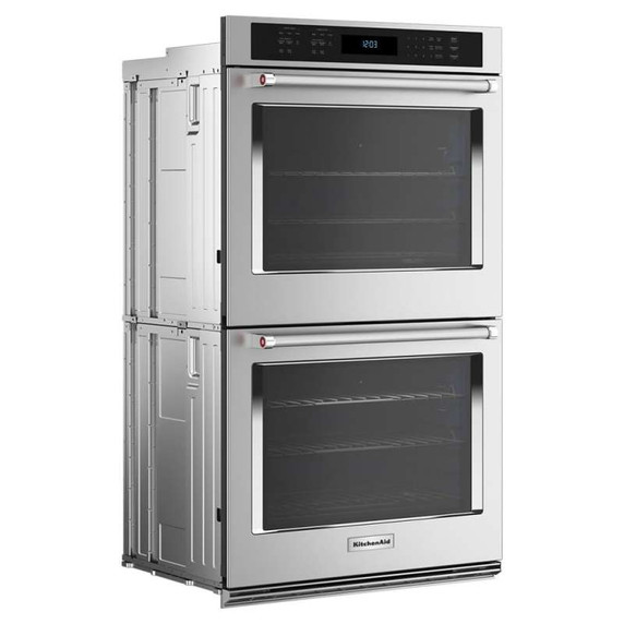 KitchenAid® 27" Double Wall Oven with Air Fry Mode KOED527PSS