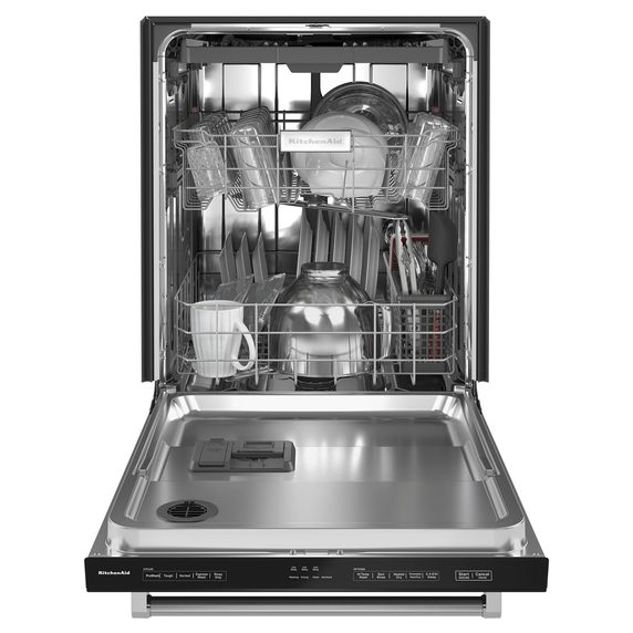 Kitchenaid® 39 dBA Dishwasher with Third Level Utensil Rack KDTE204KBL