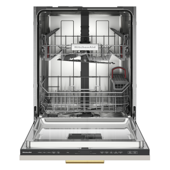 Kitchenaid® 44 dBA Panel-Ready Two-Rack Flush Dishwasher with Door-Open Dry System KDTF324PPA