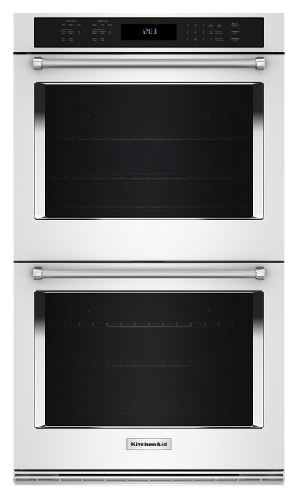 KitchenAid® 30 Double Wall Oven with Air Fry Mode KOED530PWH