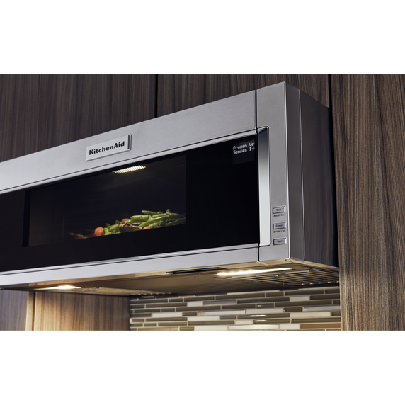 Kitchenaid® 900-Watt Low Profile Microwave Hood Combination YKMLS311HSS