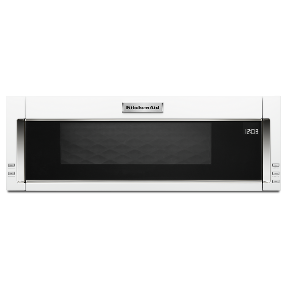 Kitchenaid® 900-Watt Low Profile Microwave Hood Combination YKMLS311HWH