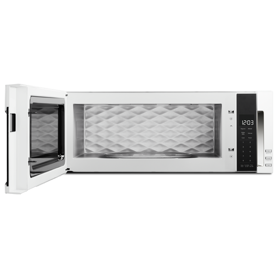 Kitchenaid® 900-Watt Low Profile Microwave Hood Combination YKMLS311HWH