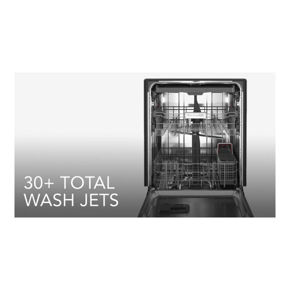 KitchenAid® 39 dBA Dishwasher in PrintShield™ Finish with Third Level Utensil Rack KDTE204KPS KitchenAid® 39 dBA Dishwasher in PrintShield™ Finish with Third Level Utensil Rack KDTE204KPS