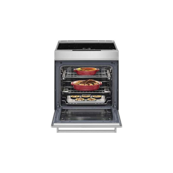 Kitchenaid® 30-Inch 4-Element Induction Slide-In Convection Range with Air Fry KSIS730PSS