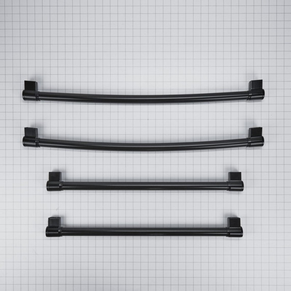 French Door Refrigerator Handle Kit, Black W10716735