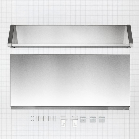 Tall Backguard with Dual Position Shelf - for 48" Range or Cooktop W10225948