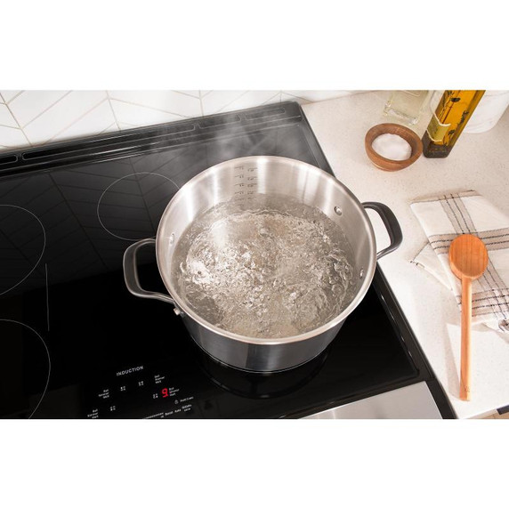 Whirlpool® 30-inch Induction Range with No Preheat Air Fry WSIS5030RV