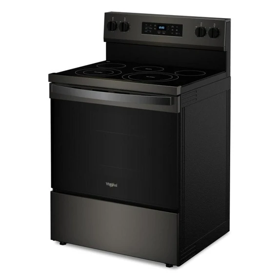 Whirlpool® 30-inch Energy Star Electric Range with Fan Convection Air Cooking Technology, No Preheat Air Fry and Air Baking and Self Clean YWFES5030RV