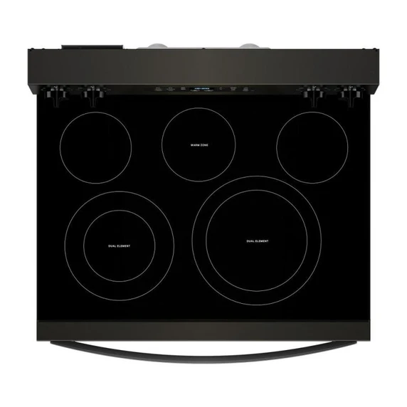 Whirlpool® 30-inch Energy Star Electric Range with Fan Convection Air Cooking Technology, No Preheat Air Fry and Air Baking and Self Clean YWFES5030RV