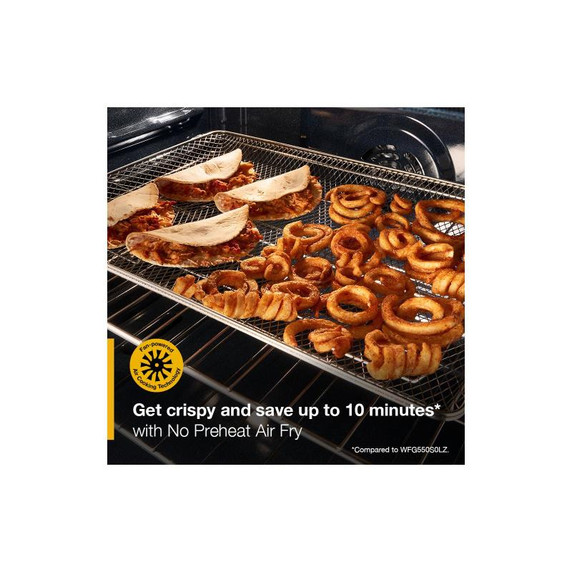 Whirlpool® 30-inch Gas Range with Air Cooking Technology, No Preheat Air Fry and Air Baking and Self Clean WFGS5030RZ