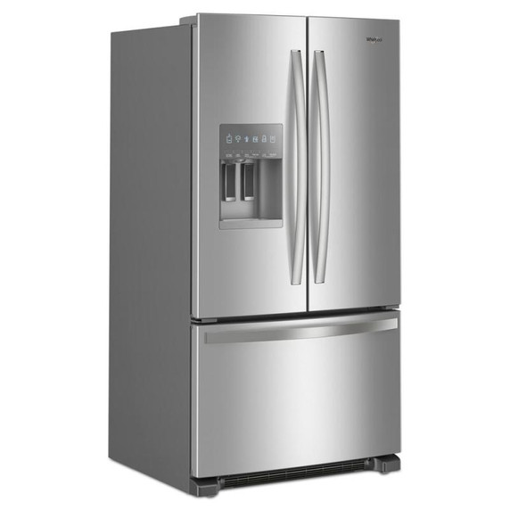 Whirlpool® 36-Inch Wide French Door Bottom Mount Refrigerator - 25 cu. ft. WRFF3436RZ Whirlpool® 36-Inch Wide French Door Bottom Mount Refrigerator - 25 cu. ft. WRFF3436RZ