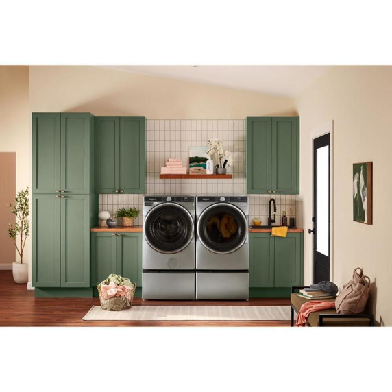 Whirlpool® 7.4 cu. ft. Smart Front Load ENERGY STAR® Certified Gas Dryer with Steam Capabilities WGD6720RU