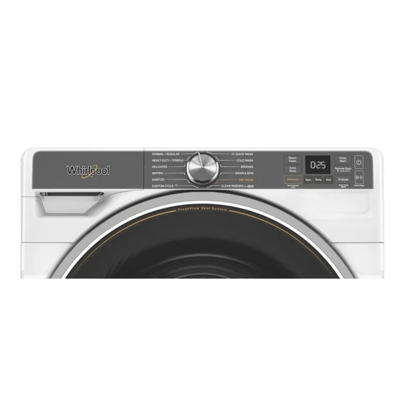 Whirlpool® 5.8 cu. ft. I.E.C. Smart Front Load ENERGY STAR® Certified Washer with FreshFlow™ Vent System and Intelligent Wash WFW6720RW
