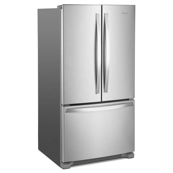 Whirlpool® 36-Inch Wide Counter-Depth French Door Bottom Mount Refrigerator - 20 cu. ft. WRFC2036RZ