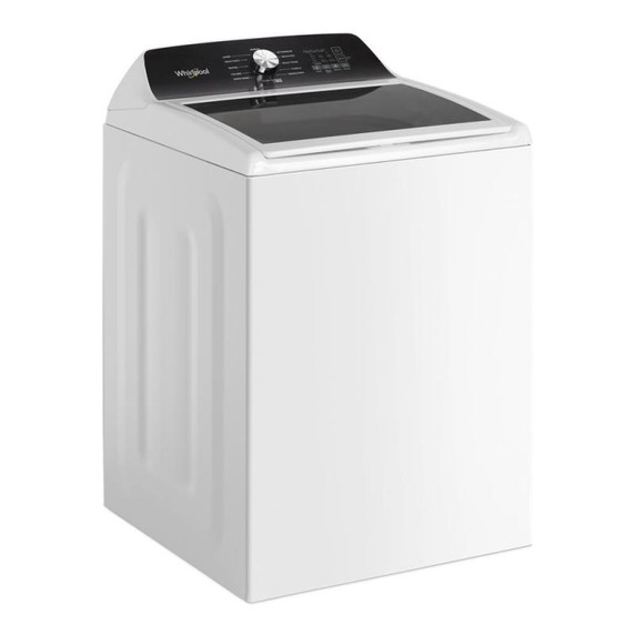 Whirlpool® 5.2 Cu. Ft. IEC Top Load Agitator Washer with Built-In Faucet WTW5025SW Whirlpool® 5.2 Cu. Ft. IEC Top Load Agitator Washer with Built-In Faucet WTW5025SW