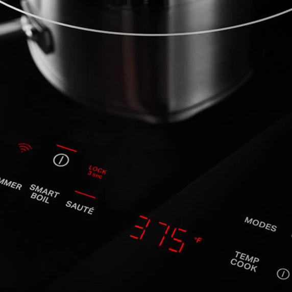 Whirlpool® 36" Intelligent Induction Cooktop with Temp Cook™ Technology and WipeClean™ Coating WCIT7536SS